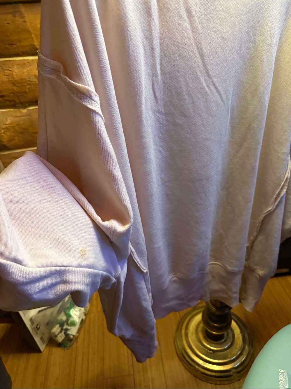 NWOT Free People We The Free Camden in Lilac Bloom Size XL *FLAW* - Picture 8 of 9